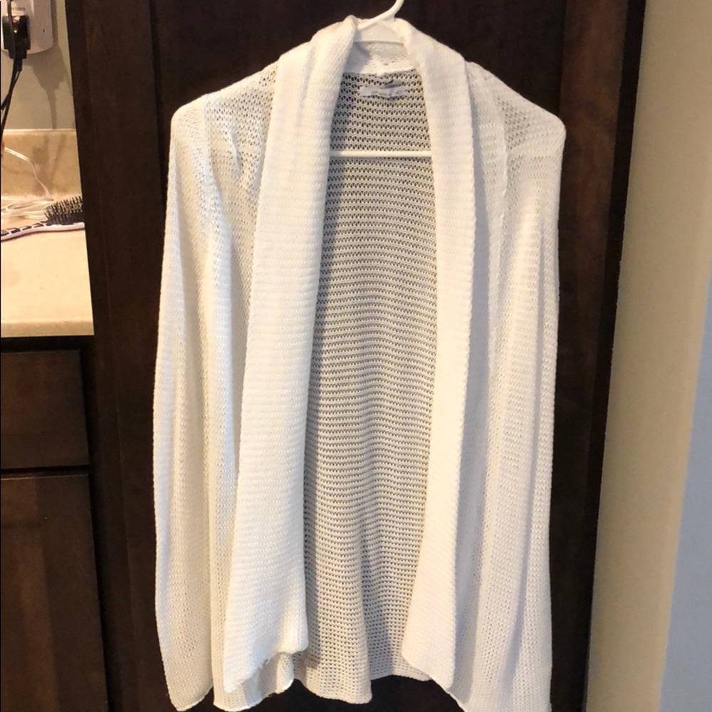 White Cardigan